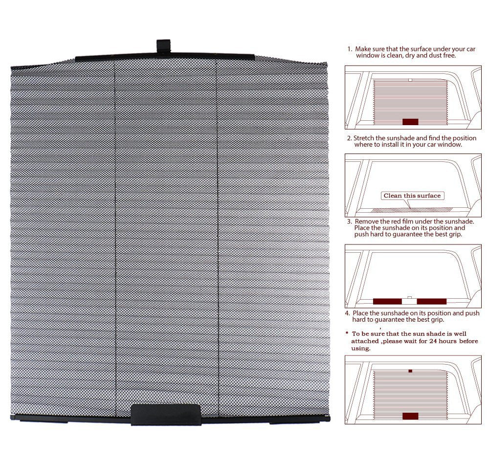 Car Folding Window Curtain - testing - 6