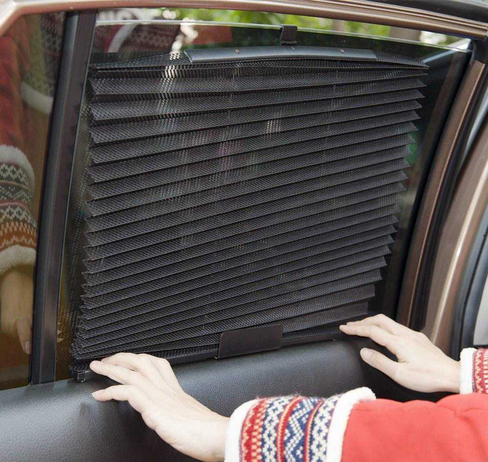 Car Folding Window Curtain - testing - 2